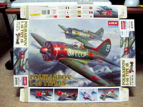 ACADMY@1/48@POLIKARPOV@I-16@TYPE18