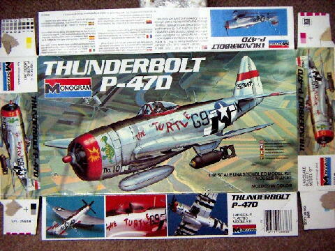 monogram 1/48 P-47D THUNDERBOLT