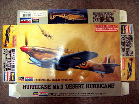 Hasegawa/Monogram 1/48 HURRICANE Mk.UhDESERT HURRICANE