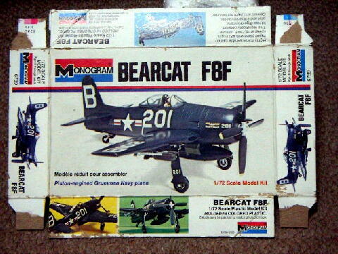 monogram 1/72 F8F@BEARCAT